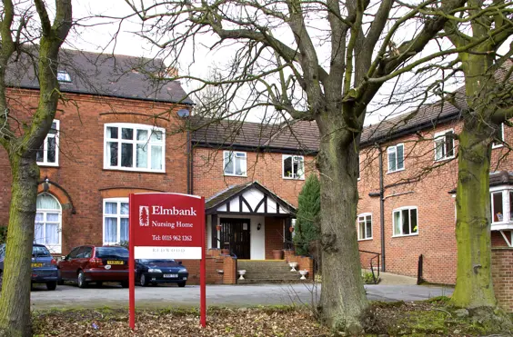 Elmbank Care Home - outside view of care home